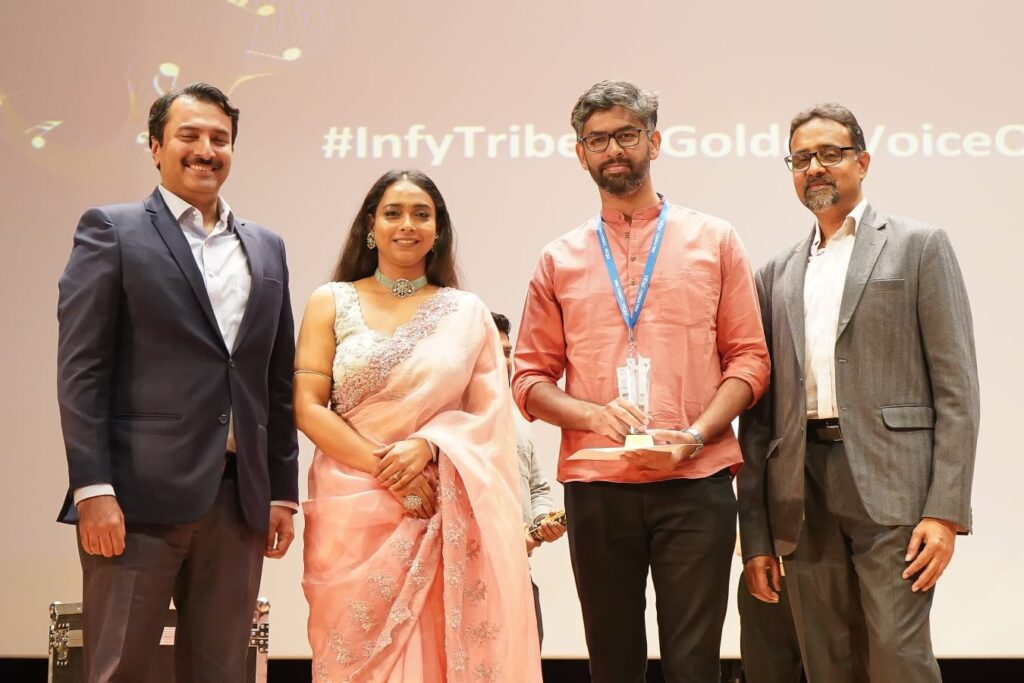 Ananya Bhat Hosted as Judge Infosys 3
