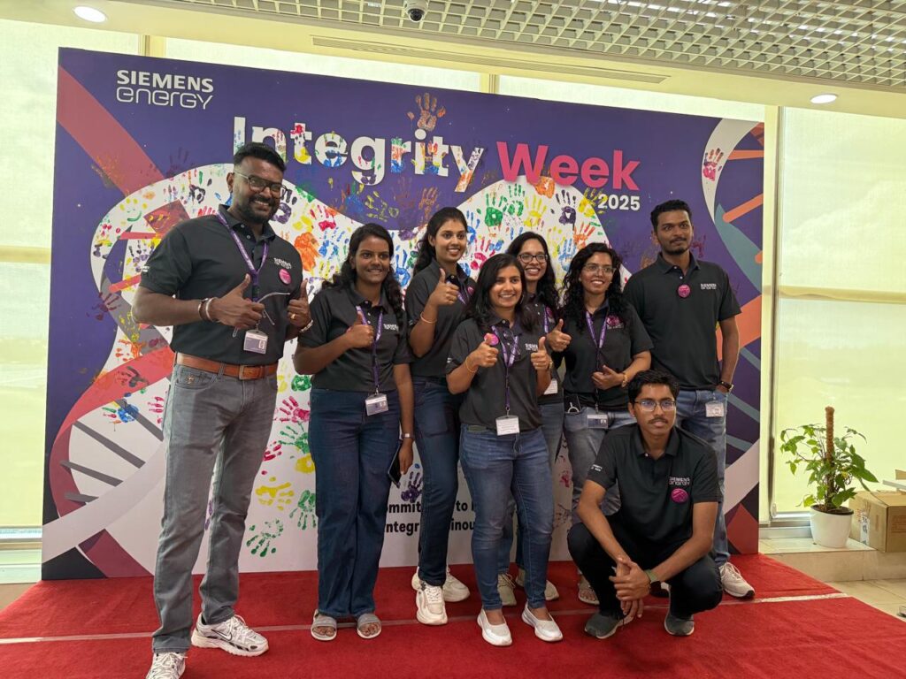 siemens energy integrity week 2025 event by Grape events